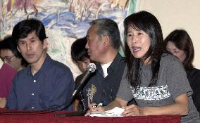 Families of 9 Japanese lash out at U.S. Navy, demand apology